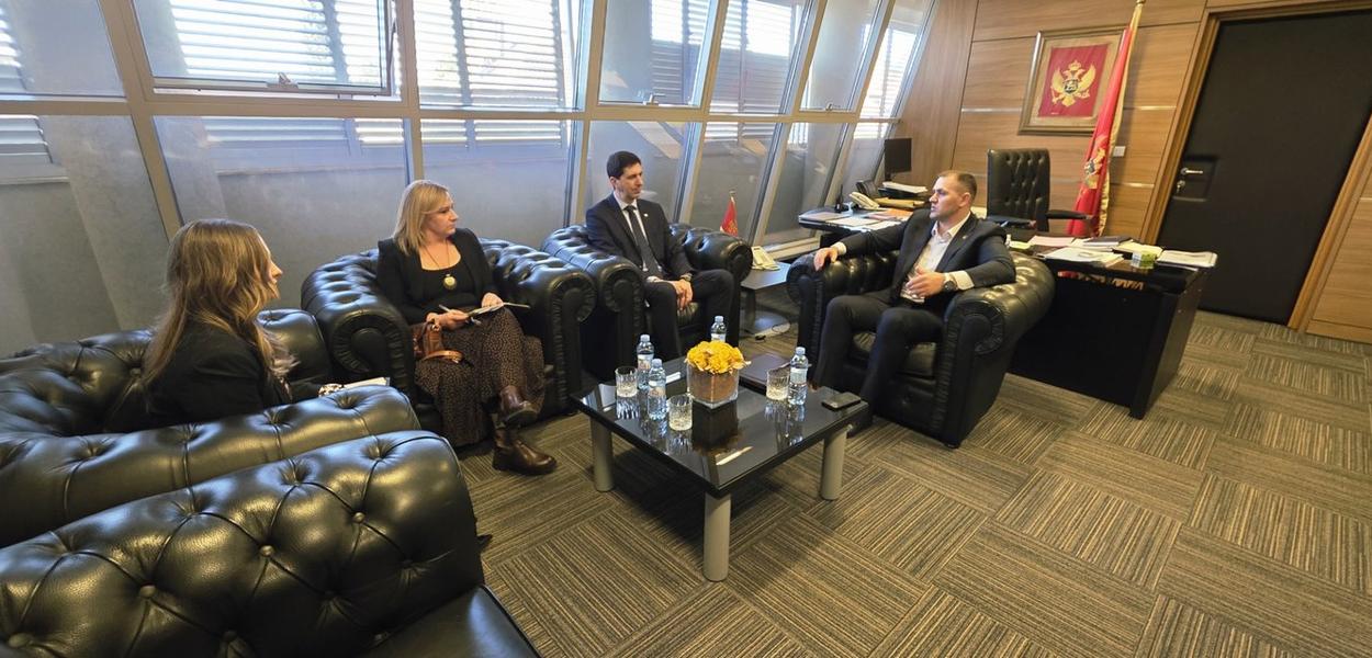 Sa sastanka Šćepanovića i Gjorgijeva (Foto: Uptava policije)