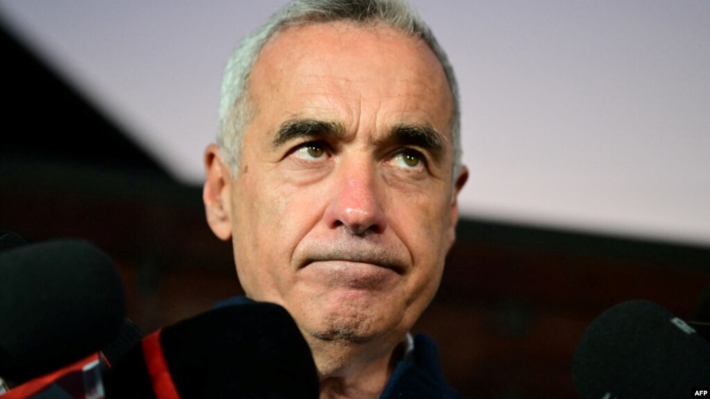 Proruski kandidat krajnje desnice Kalin Đorđesku (Foto: AFP)