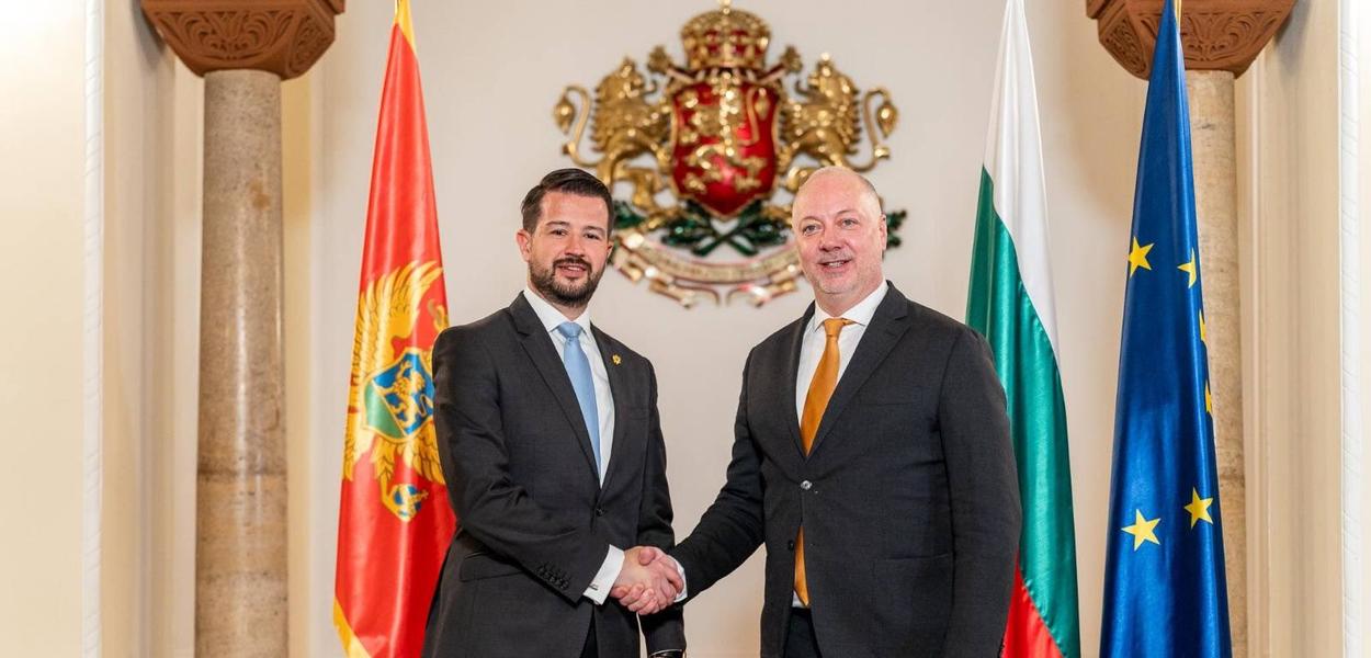 Milatović sa Željaskovim (Foto: Kabinet predsjednika Crne Gore)