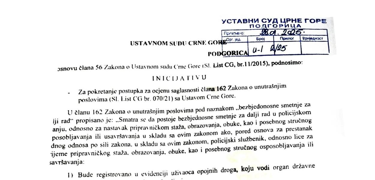 POKUŠAJ ODBRANE INTEGRITETA: Inicijativa prema Ustavnom sudu (Foto: Portal ETV)