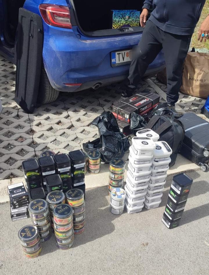 Oduzeti duvanski proizvodi (Foto: Uprava policije)
