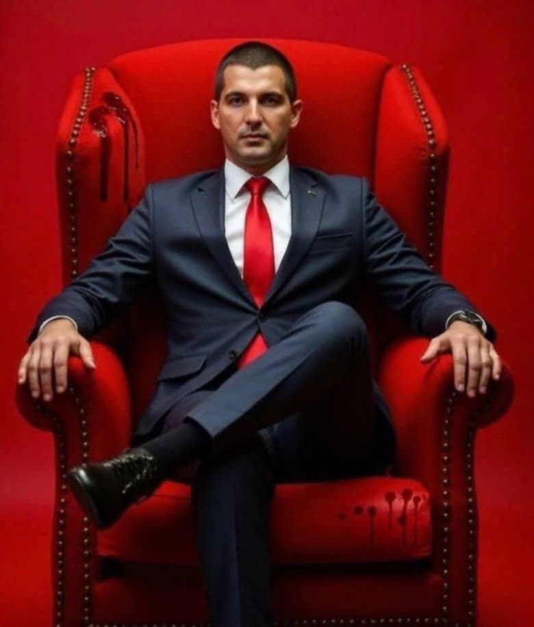 Aleksa Bečić u Kraljevskoj pozi 