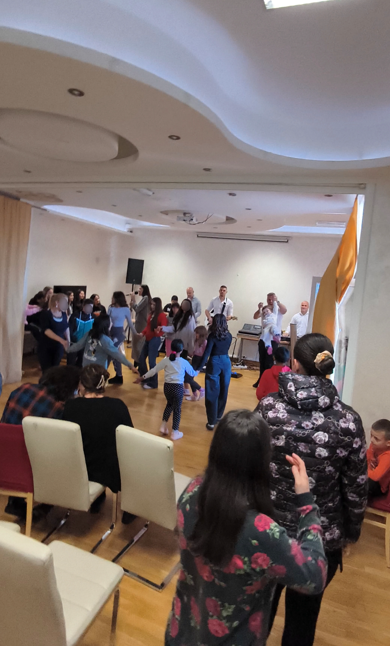 Sa današnjeg događaja u Dječijem domu u Bijeloj (Foto: Rajo Simonović)