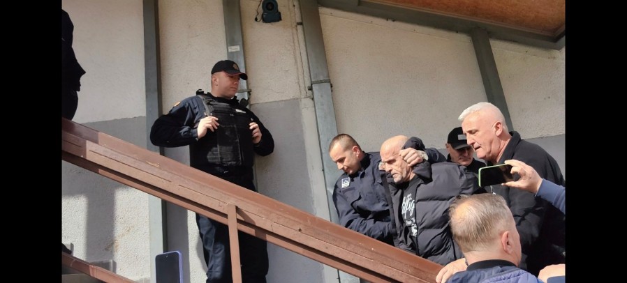 Balijagića dovode na saslušanje (Foto: RTCG/Milica Sekulić)