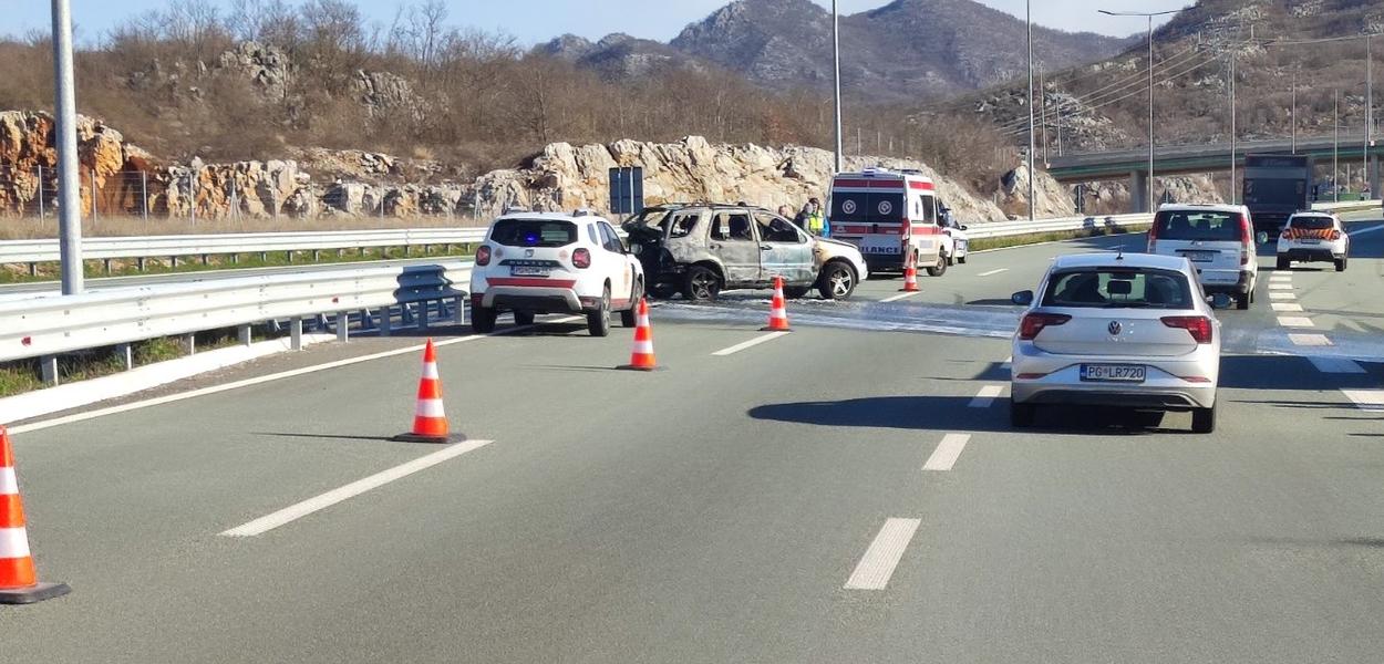 Sa mjesta nezgode (Foto: PG patrola)