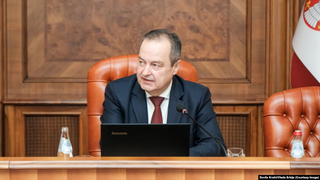 Ministar unutrašnjih poslova Srbije Ivica Dačić, 30. april 2024. (Foto: Vlada Srbije/Đorđe Krstić)