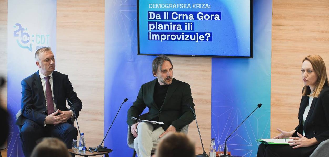 Sa današnje konferencije (Foto: CDT)