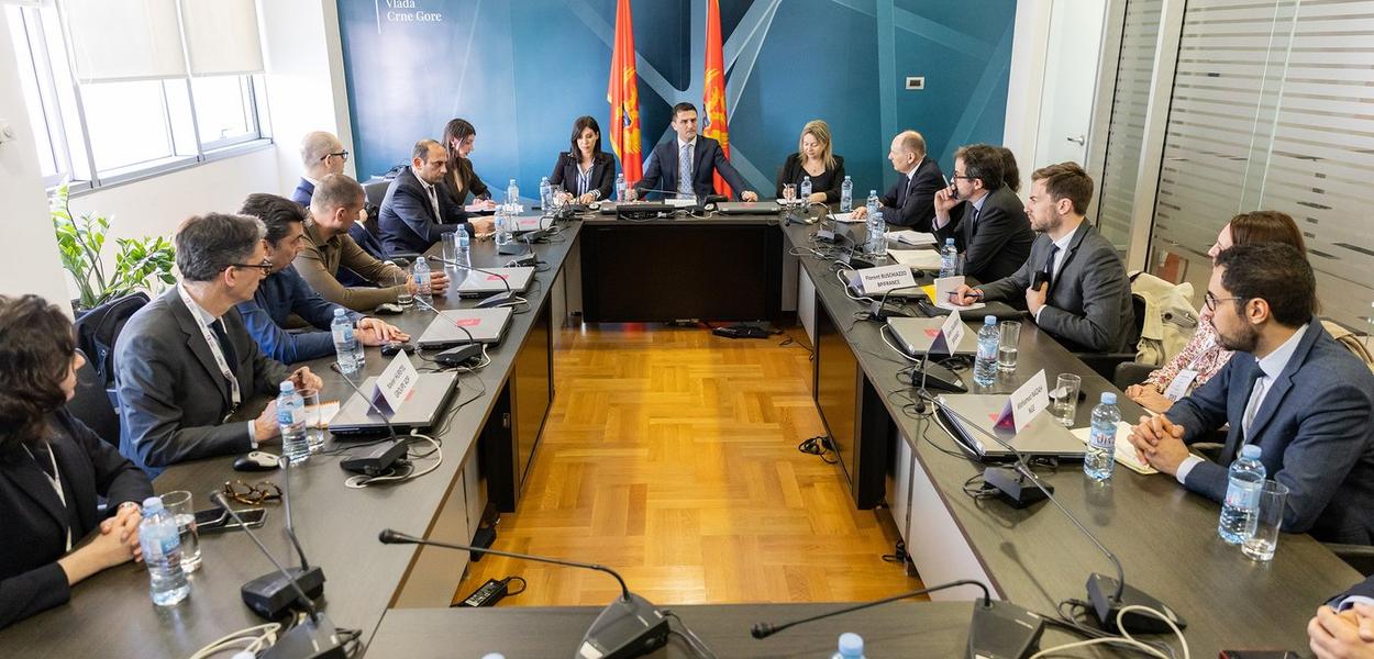 Sa današnjeg sastanka u Podgorici (Foto: Vlada Crne Gore)