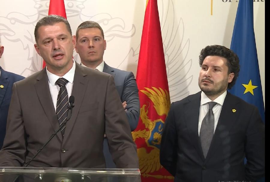 VRIJEME KONTROLA: Predrag Šuković i Dritan Abazović