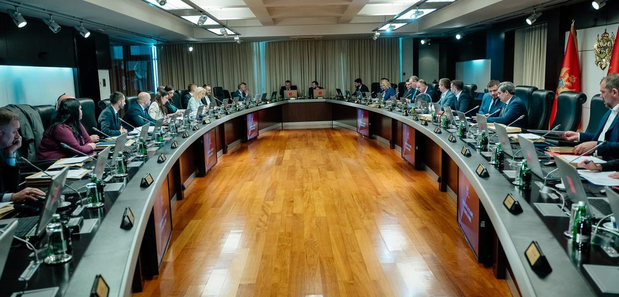 Sa današnje sjednice (Foto: Vlada Crne Gore)