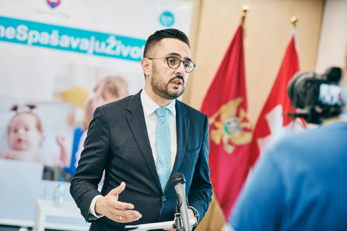 Senad Begić (Foto: UNICEF Montenegro / Duško Miljanić)