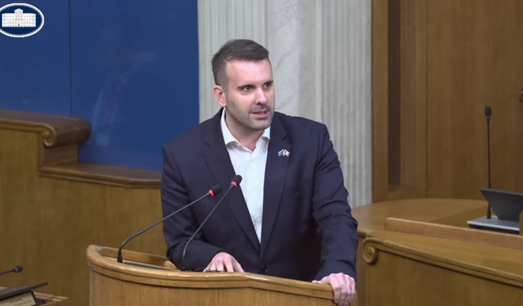 Milojko Spajić (Foto: Skupština Crne Gore - stop kadar)
