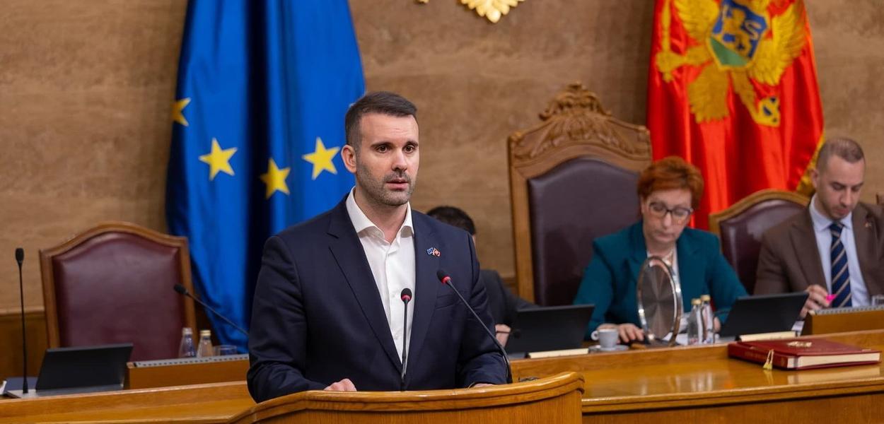 Milojko Spajić (Foto: Skupština Crne Gore)