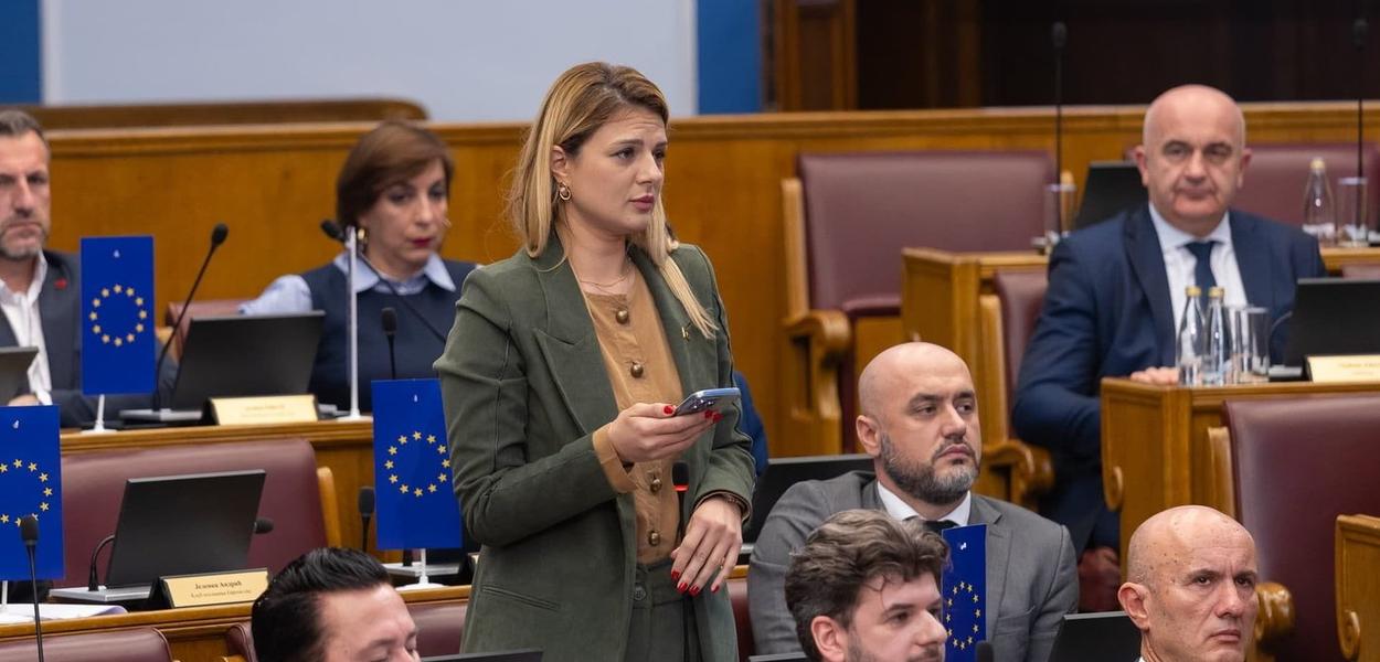 Jelena Nedović (Foto: Skupština Crne Gore)