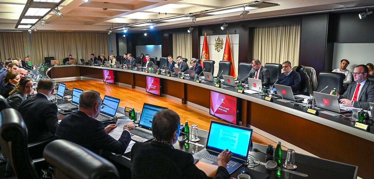 Sa sjednice (Foto: Vlada Crne Gore/Bojana Ćupić)