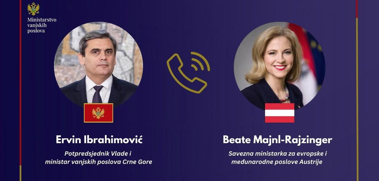 Ibrahimović - Majnl-Rajzinger (Foto: Vlada Crne Gore)