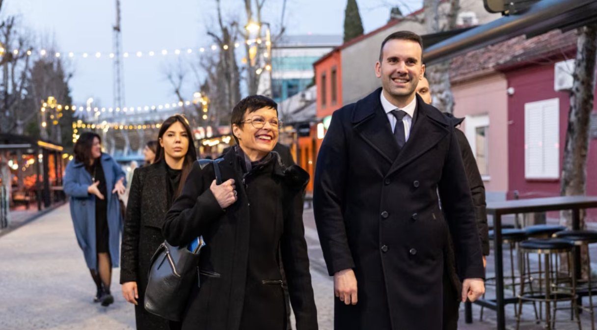 Marta Kos i Milojko Spajić (Foto: Vlada Crne Gore)