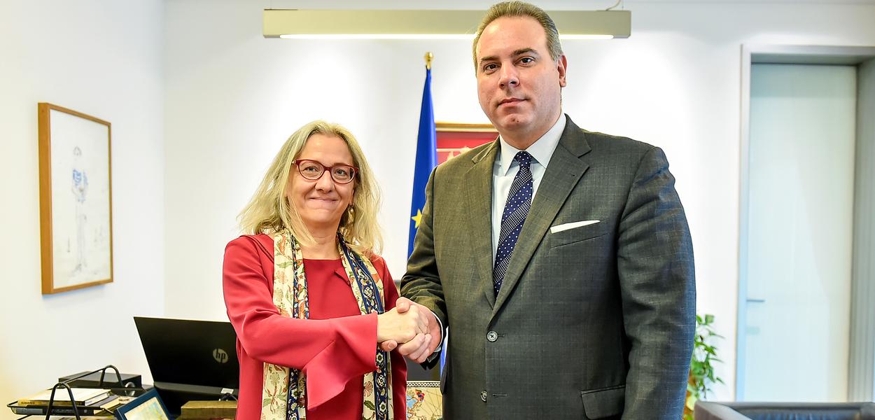 Lugon-Mulen i Ivanović (Foto: Vlada Crne Gore)