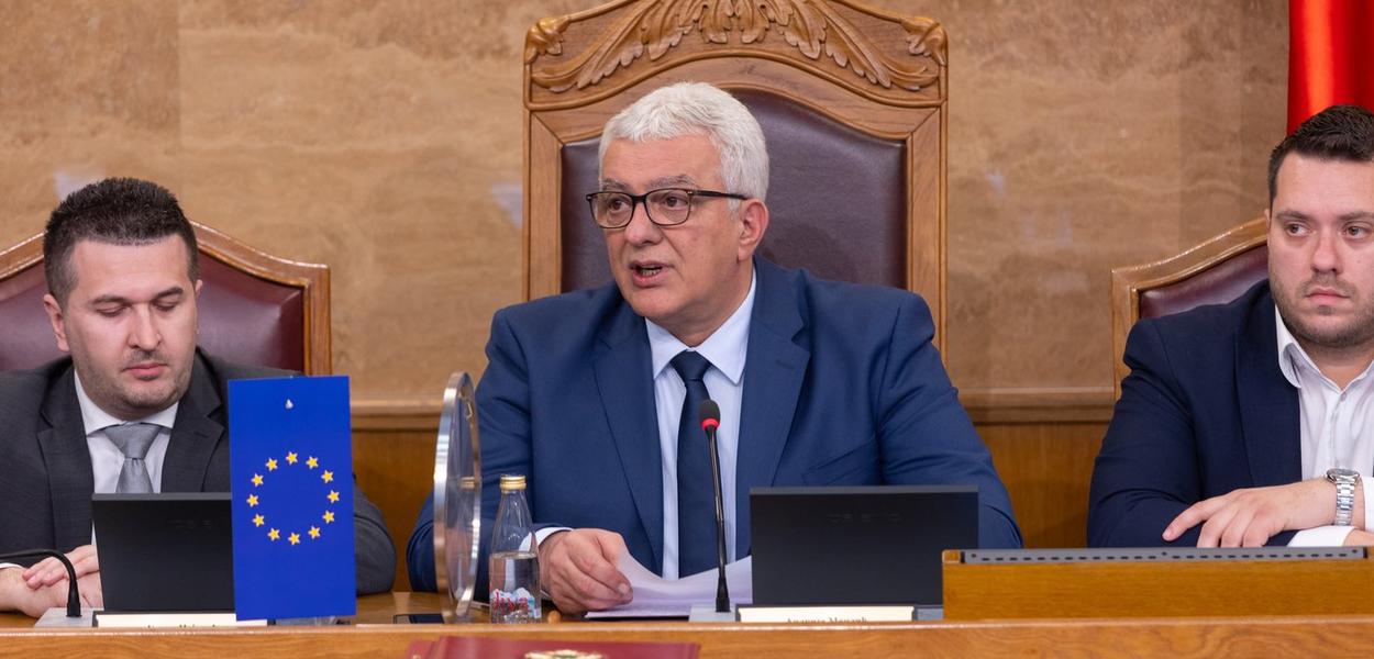 Andrija Mandić (Foto: Skupština Crne Gore)