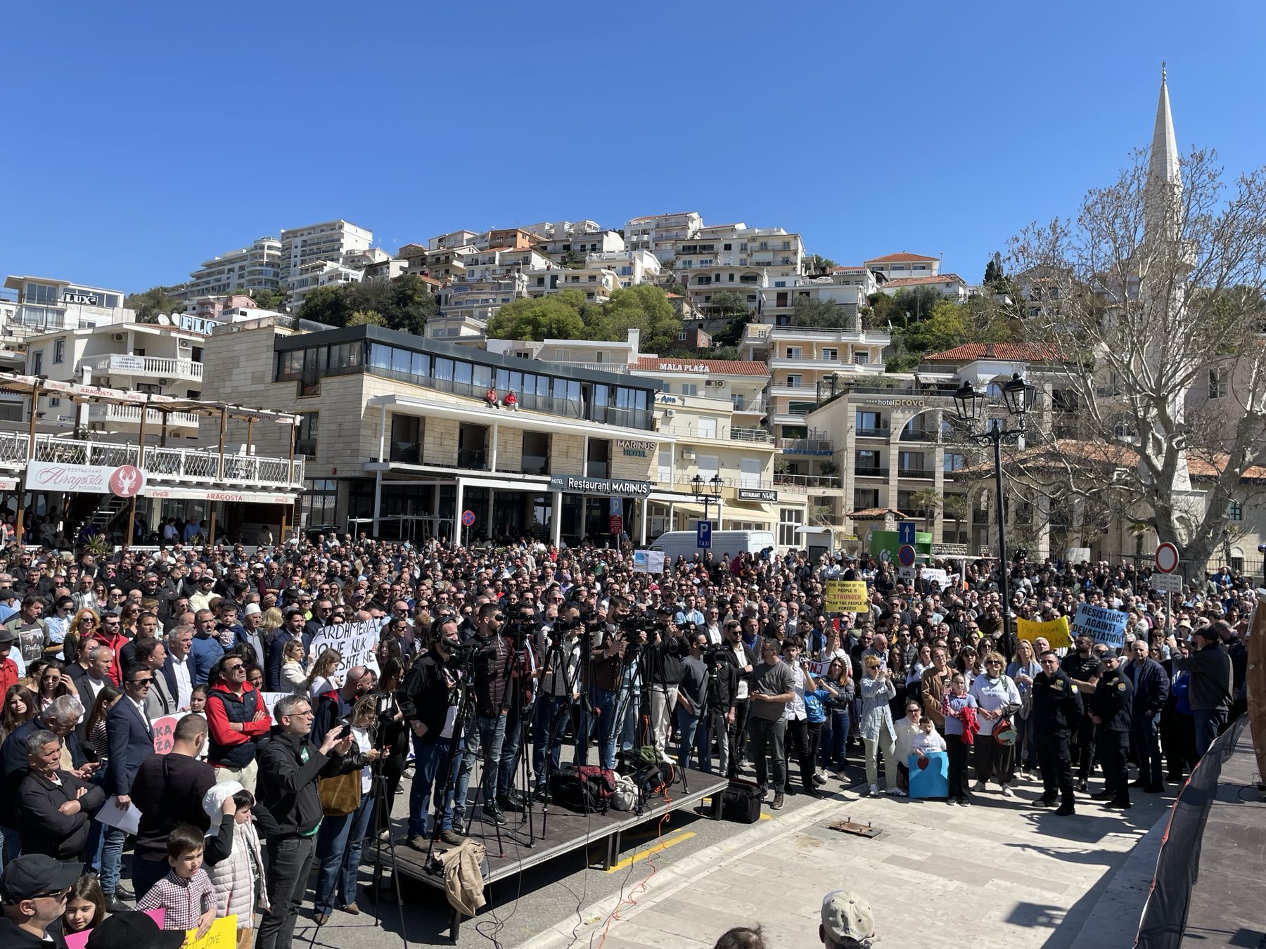 Ulcinj protest