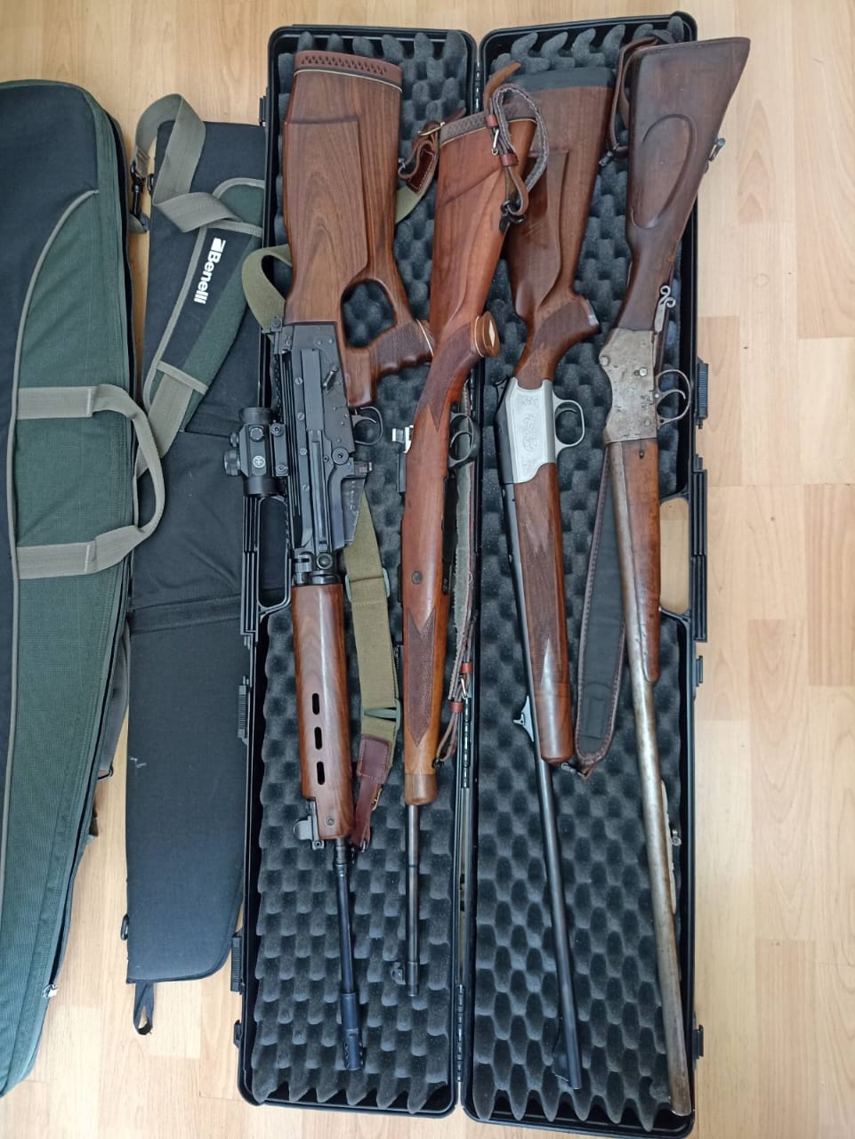 Puške pronađene kod Baranina
