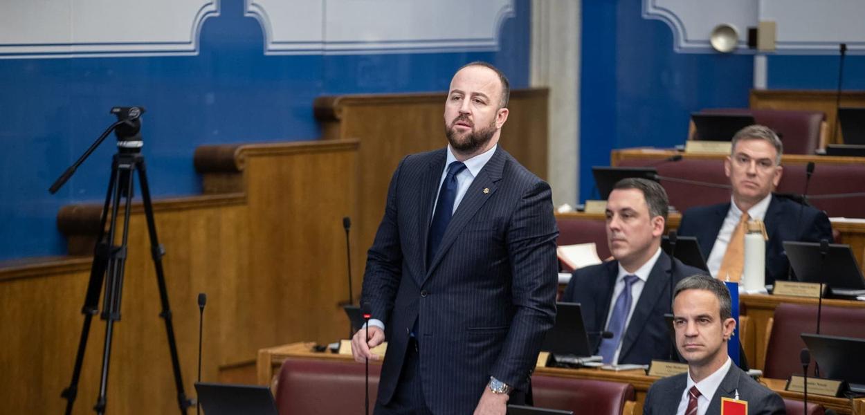 Andrija Nikolić (Foto: Skupština Crne Gore)