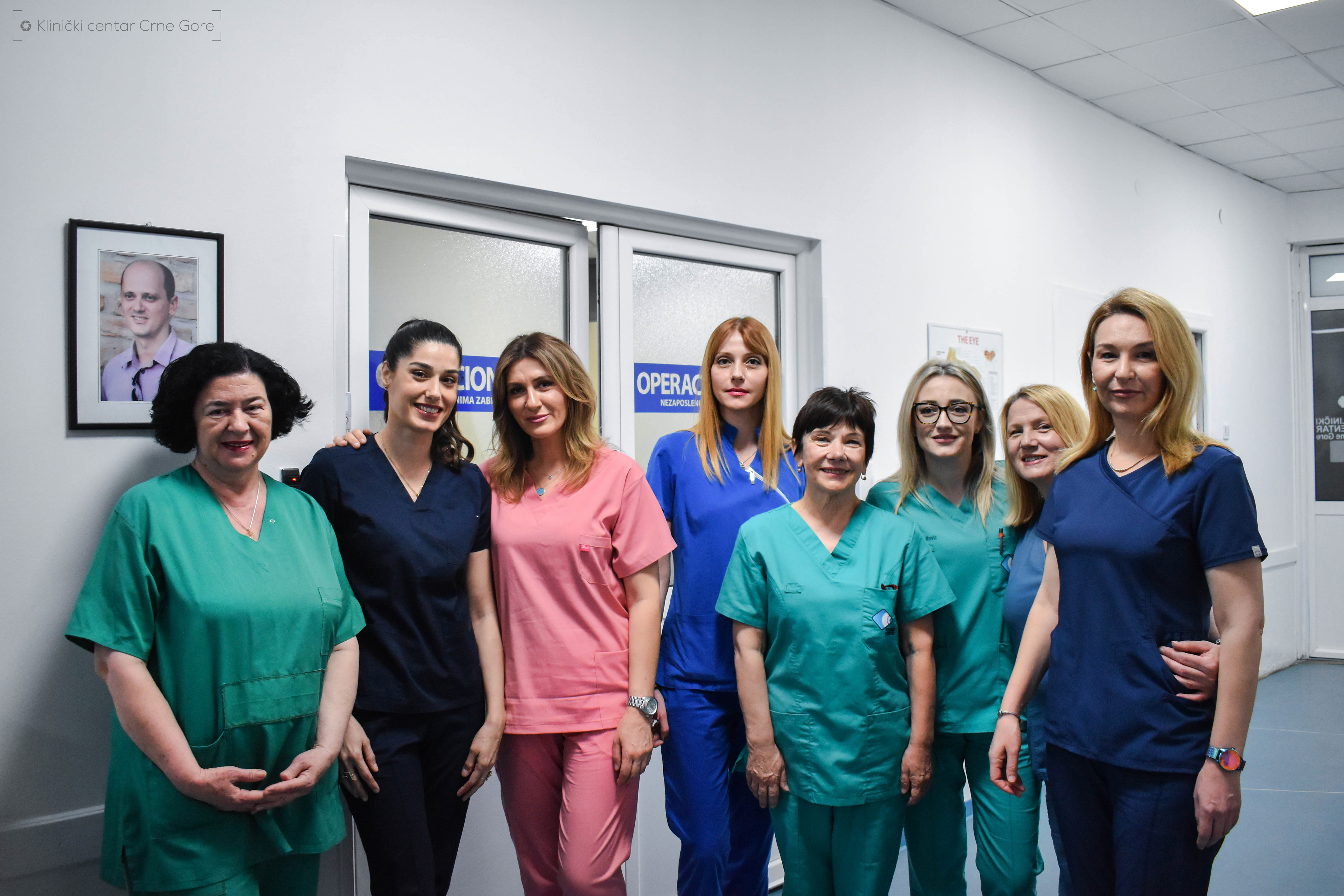 Tim ljekara KCCG sa prof. Katie Novak-Laus