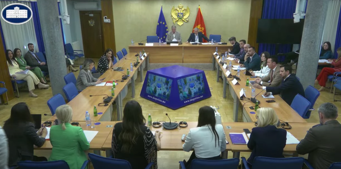 Sa današnje sjednice Zakonodavnog odbora (Foto: Stop kadar)