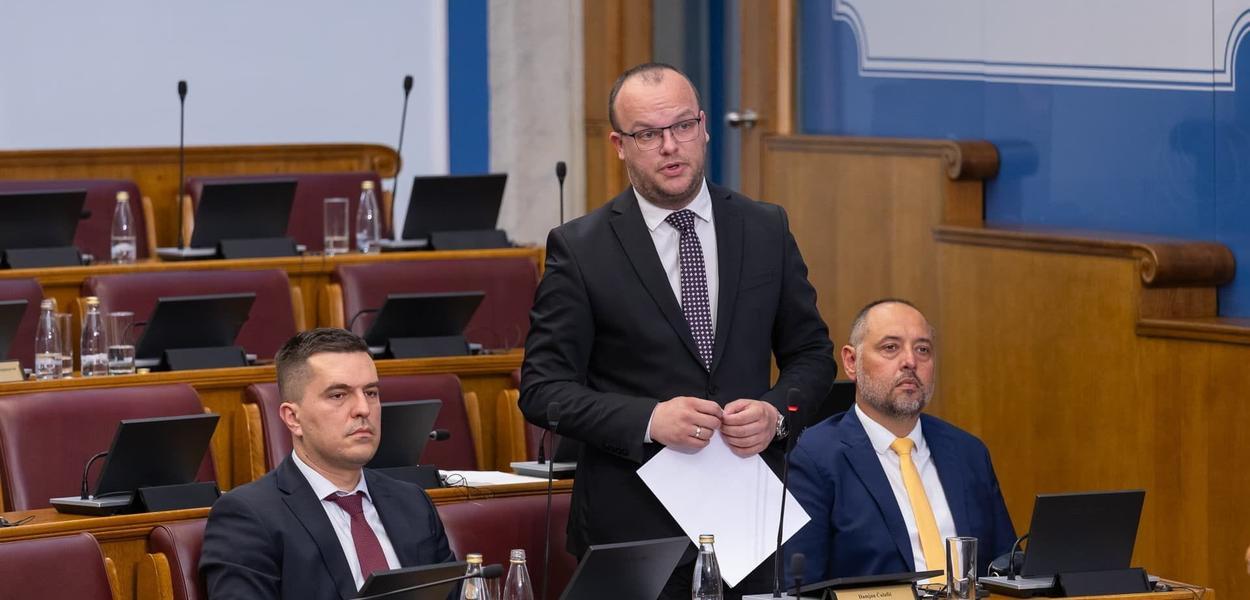 ČEKA SE ODLUKA NA ŽALBU: Damjan Ćulafić (Foto: Skupština Crne Gore)