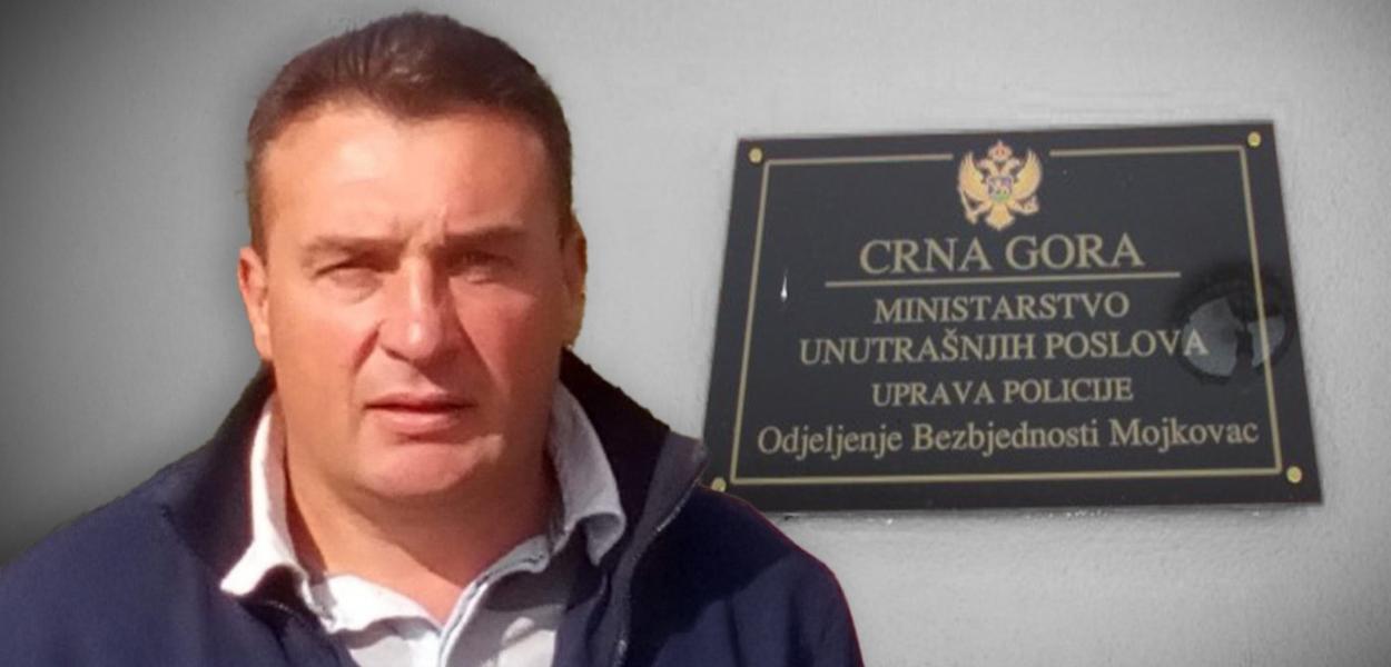 POTPORA POLITIKE I VRHA POLICIJE: Radenko Dubak, načelnik Odjeljenja bezbjednosti Mojkovac (Foto: Ilustracija: I. ABRAMOVIĆ)