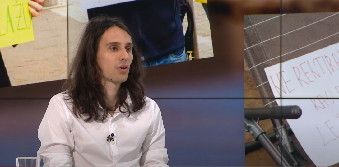 Dušan Pajović (Foto: TV E - stop kadar)