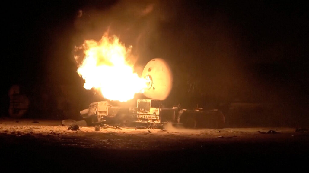 (Foto: Al-Masirah TV /Handout via REUTERS)