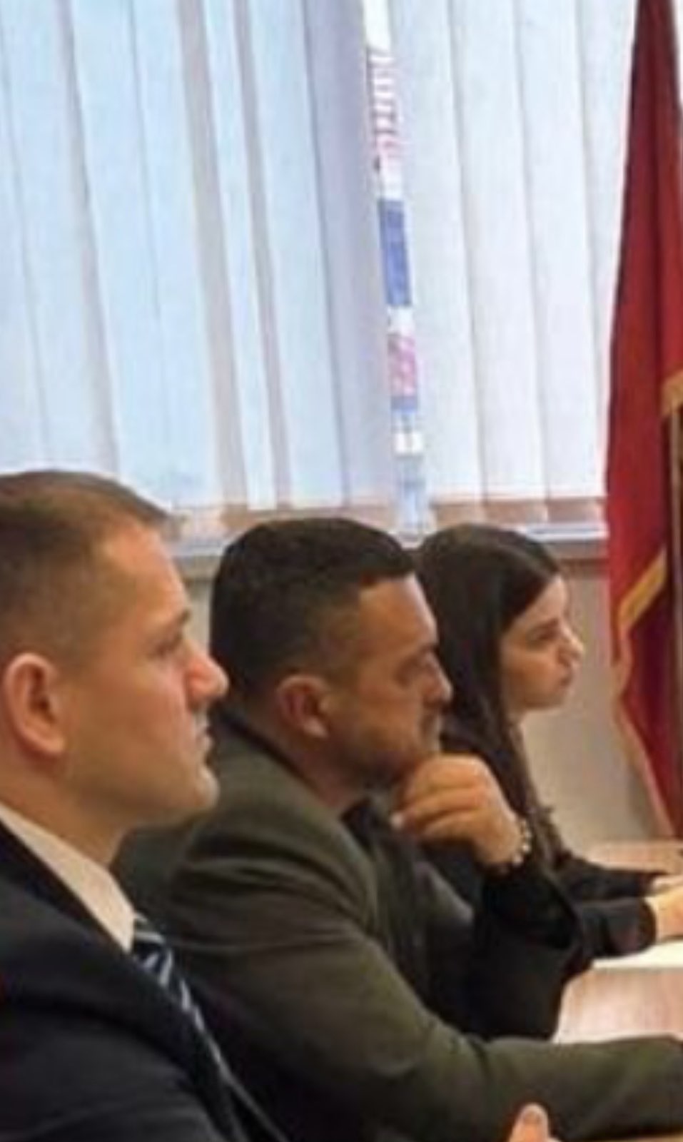 TIM ZA ODSTRIJEL: Šćepanović i Glavatović (u sredini)