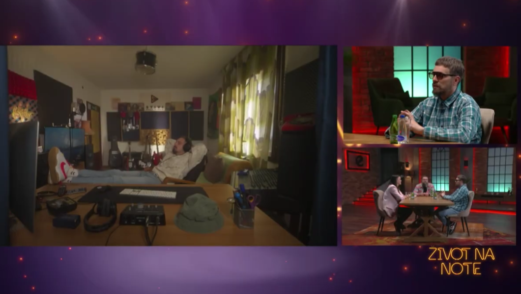 Insert iz večerašnje emisije "Život na note" (Foto: TV E - stop kadar)