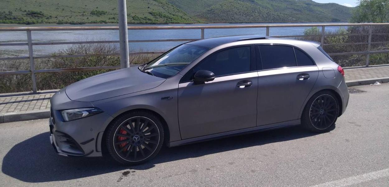 Oduzeti Mercedes (Foto: Uprava policije)