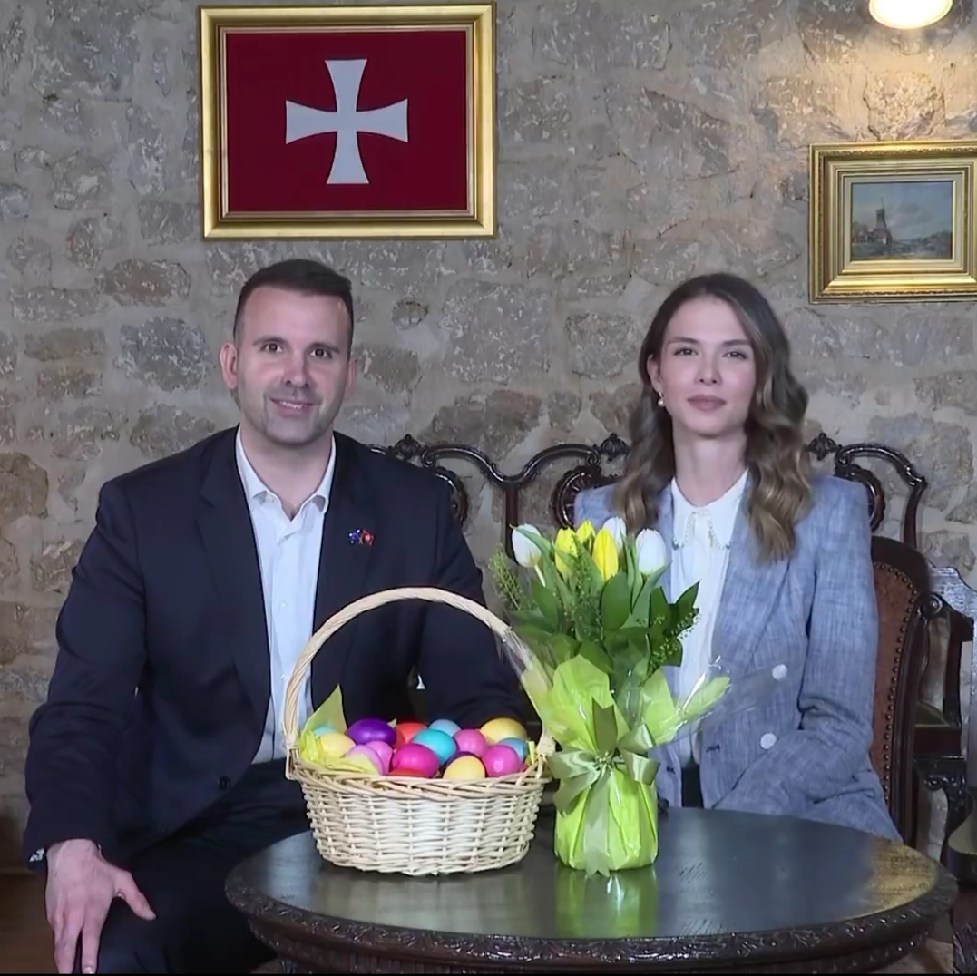 Milojko i Milena Spajić (skrinšot) (Foto: Milojko Spajić/X)