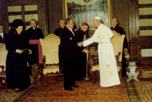 Vatikan, 29. mart 1971. Josip Broz Tito i papa Pavle VI nakon obnove odnosa Jugoslavije i Svete Stolice