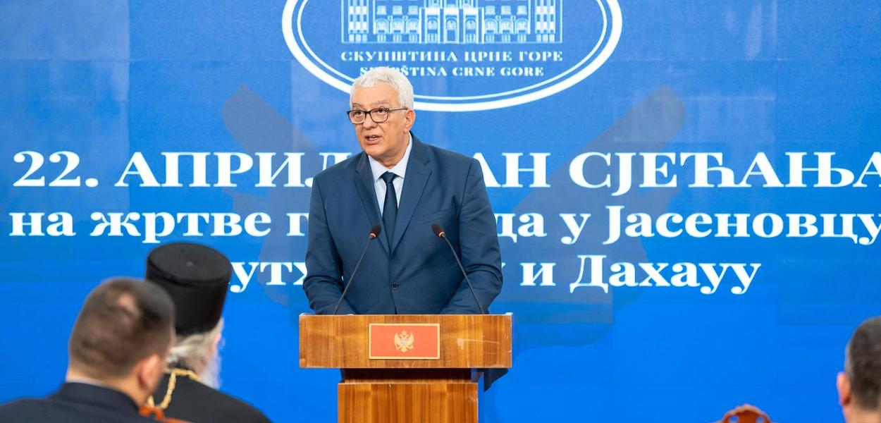 Andrija Mandić (Foto: Skupština Crne Gore)