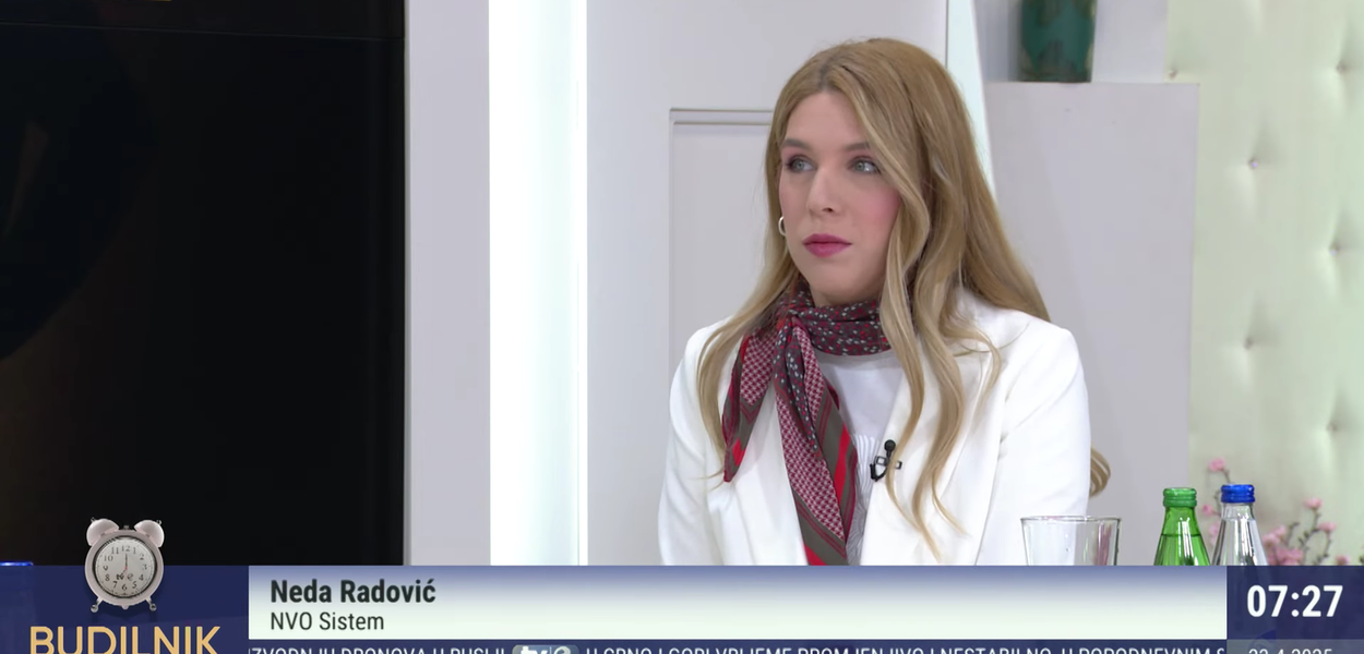 Neda Radović (Foto: TV E)