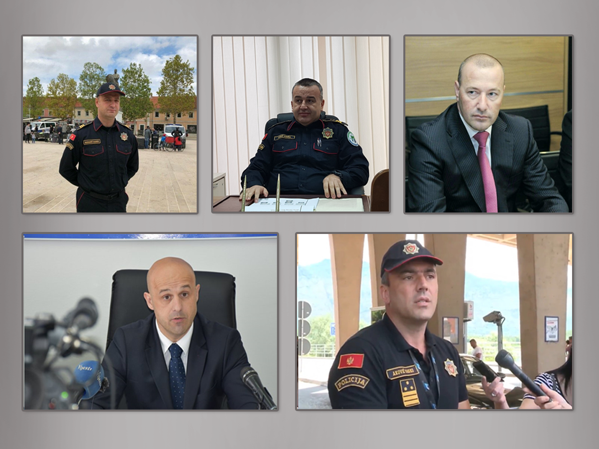 NA SPISKU ZA ODSTRIJEL: Pet targetiranih policajaca (Foto: Ilustracija: T. METĐONAJ)