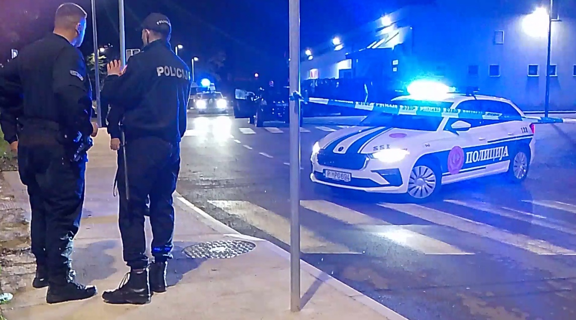 Sa mjesta ubistva na Cetinju (Foto: Stop kadar)