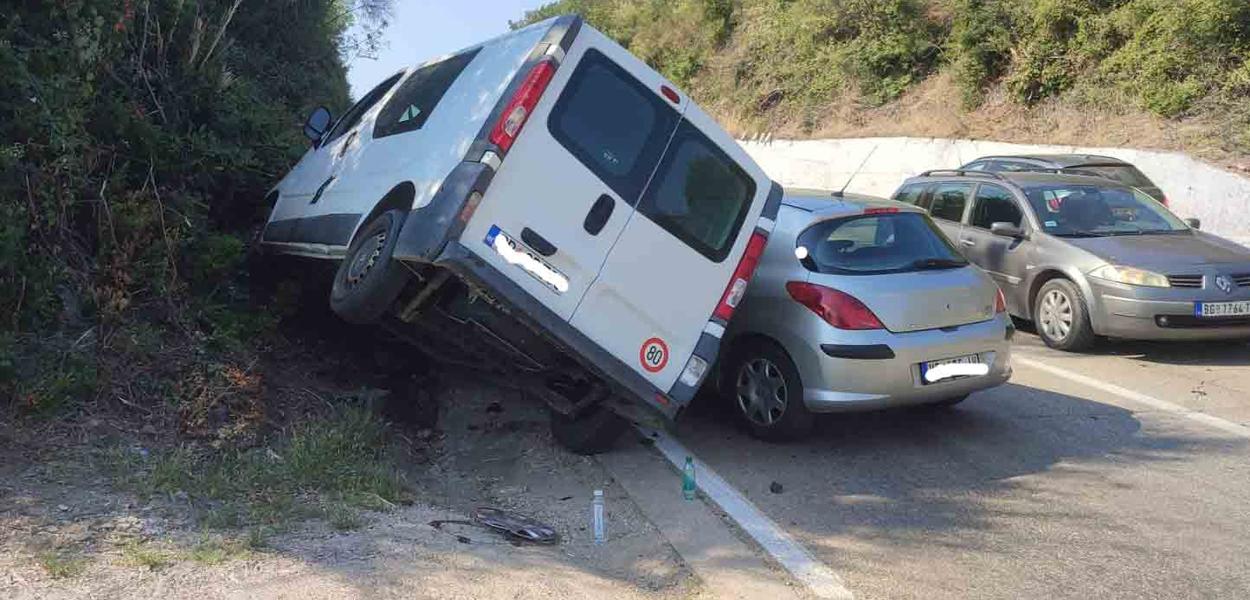 Sa jedne od nezgoda kod Utjehe (Foto: Bar info)