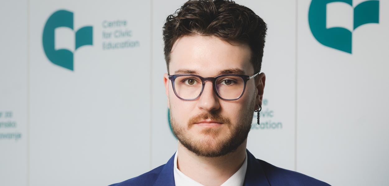 Aleksa Janković, asistent na projektima u CGO (Foto: CGO)