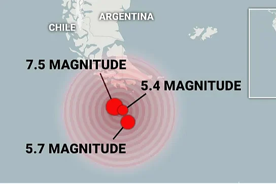 Serija zemljotresa pogodila jug Južne Amerike (Foto: UGC)