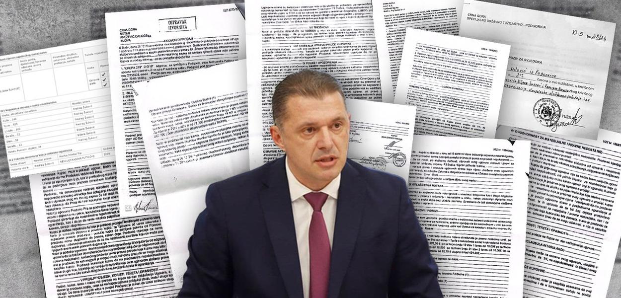 ZA SDT SVE JE BILO PO ZAKONU: Načelnik SPO Predrag Šuković i kopije ugovora u stanovima (Foto: Ilustracija: I.ABRAMOVIĆ)