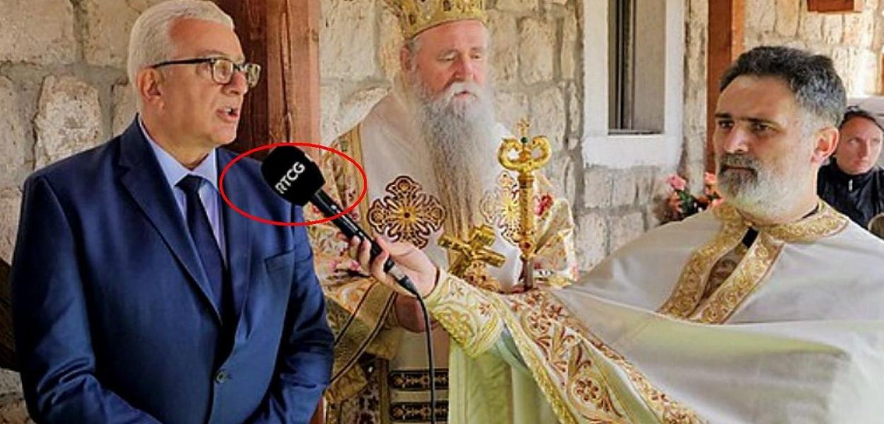 NE UKRIVA SE: Andrija Mandić u crkvi u Doljanima