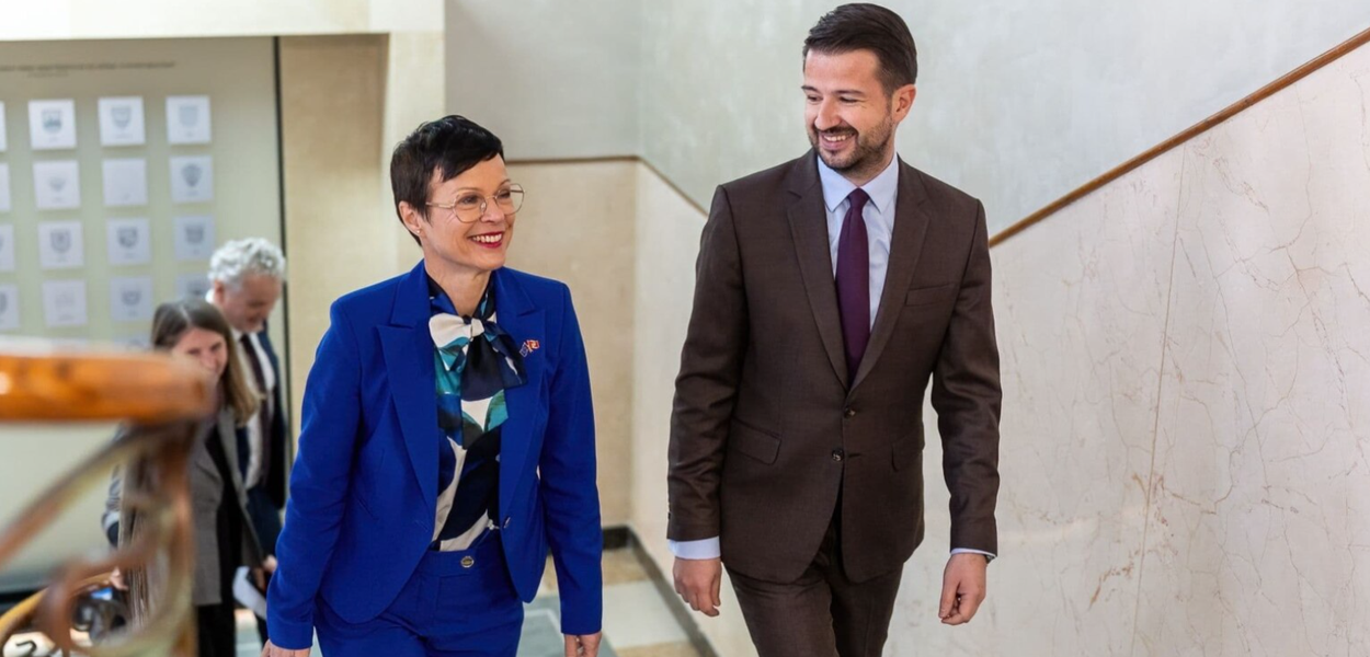 Kos i Milatović (Foto: Kabinet predsjednika Crne Gore)