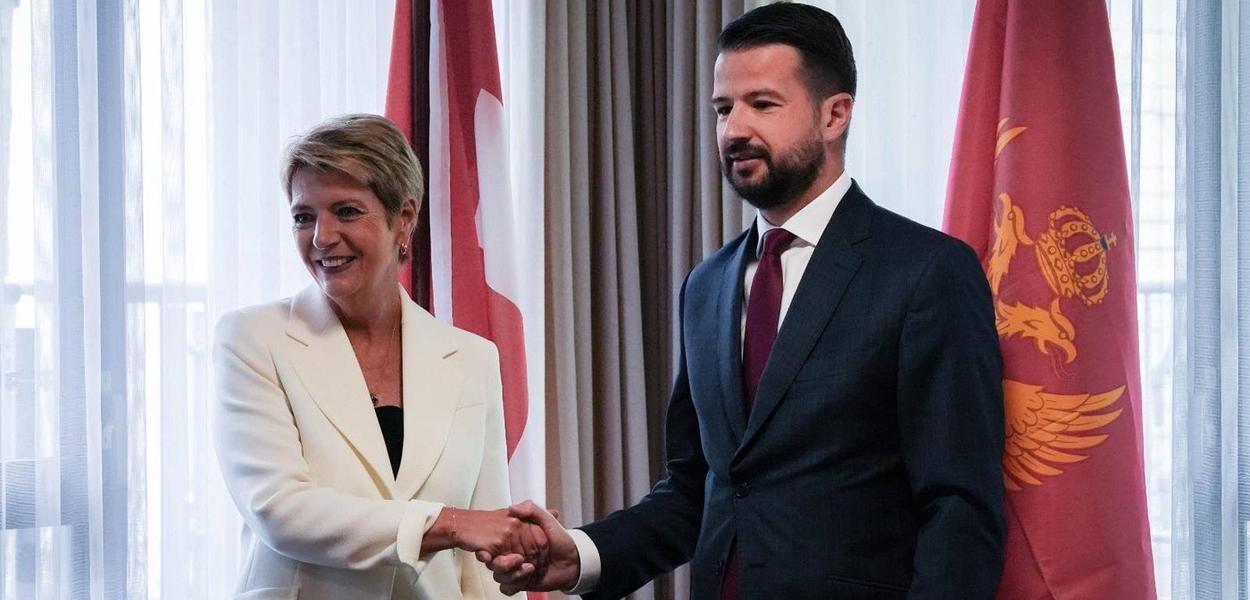 Kelen-Suter i Milatović (Foto: Kabinet predsjednika Crne Gore)