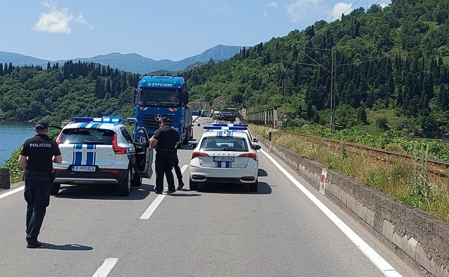 Sa mjesta nesreće (Foto: PG patrola)