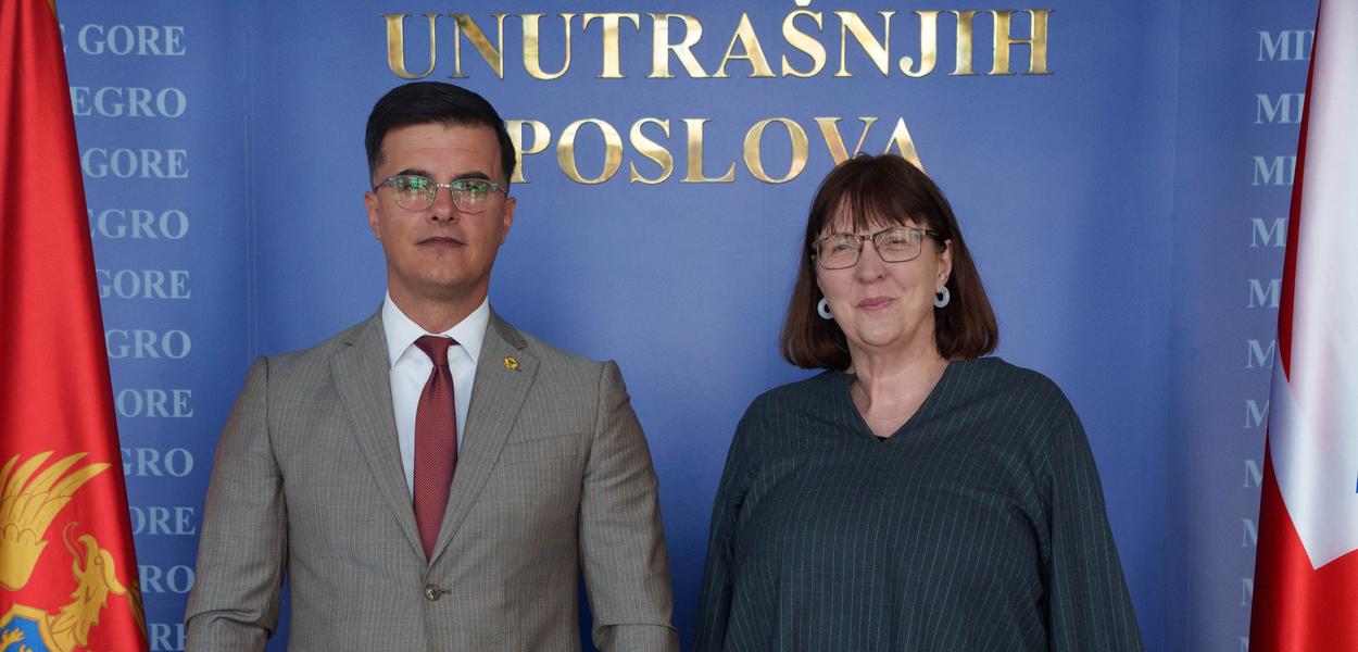 Šaranović i Meken (Foto: MUP)